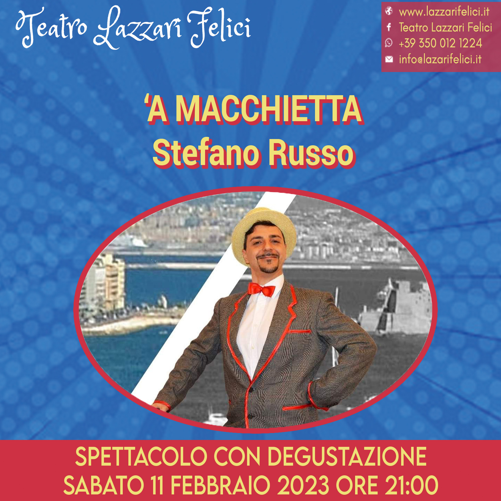 A Macchietta, sabato 11 al Teatro Lazzari Felici. - Gazzetta di Napoli