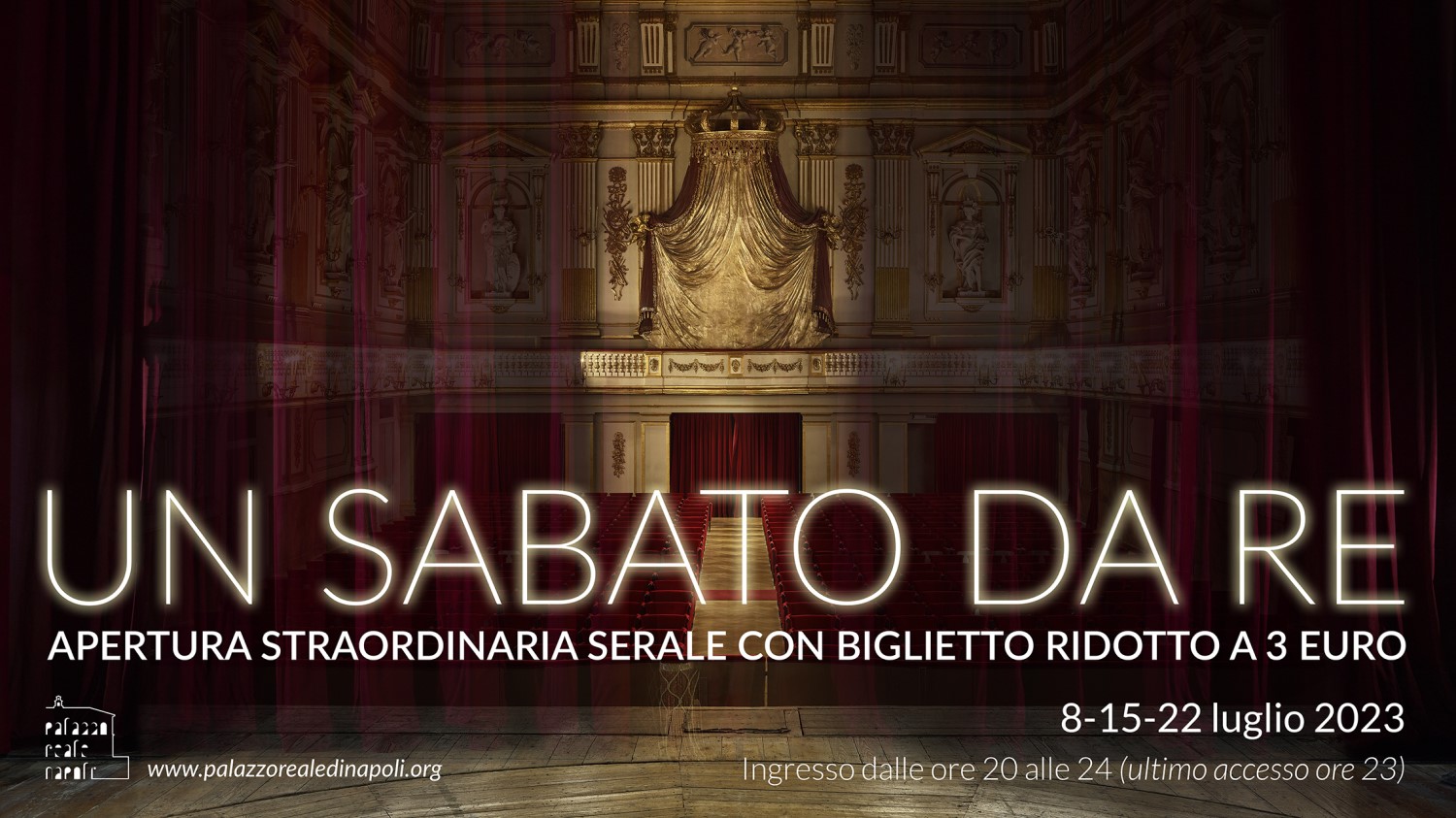 Domani, a Palazzo Reale, Un sabato da Re, aperture serali a al costo di 3  euro - Gazzetta di Napoli