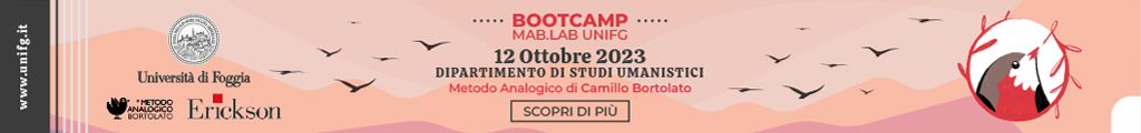 Università di Foggia, primo team di ricerca educativa in Italia ad avviare una sperimentazione sul metodo di Camillo Bortolato. BootCamp Mab il 12 Ottobre 2023 presso Università di Foggia
