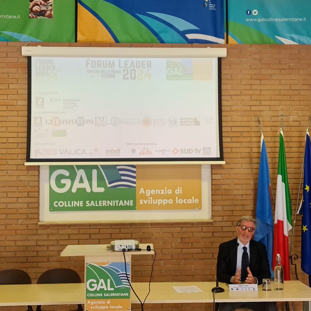 Forum Leader 2024 organizzato dal Gal Colline Salernitane a Giffoni Valle Piana (Salerno)